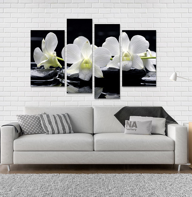 Модульна картина Квіти Орхідея Art-26_4 Київ - фото 2