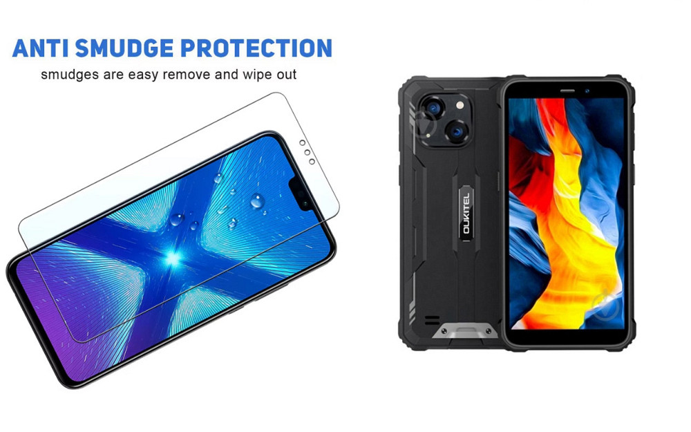Защитное стекло NeoGlass для Oukitel G2 – ультрапрозрачное и устойчивое Киев - изображение 3