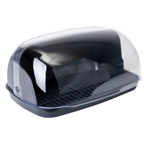 Хлібниця 32*25*17см пластик граніт Алеана Житомир - фото 1