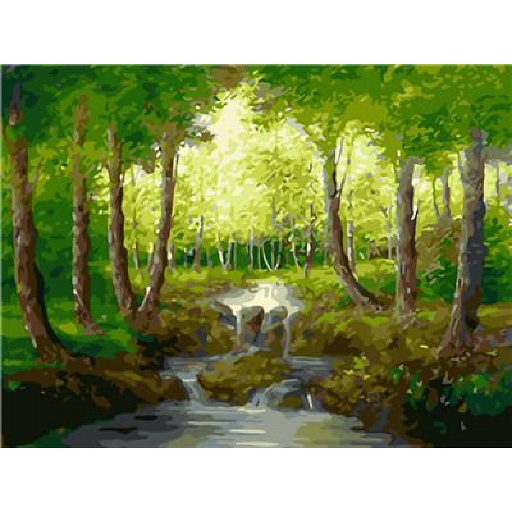 Картина за номерами на дереві 40*50 см 