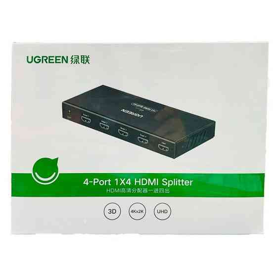 Сплітер UGREEN HDMI Splitter 1 In 4 Out EU Київ