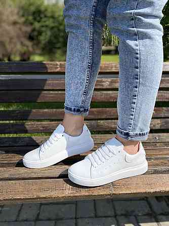 Ditas Кеди жіночі DITAS 128 білі (весна-осінь, шкіра натуральна) (2702) 36-40 Коломия