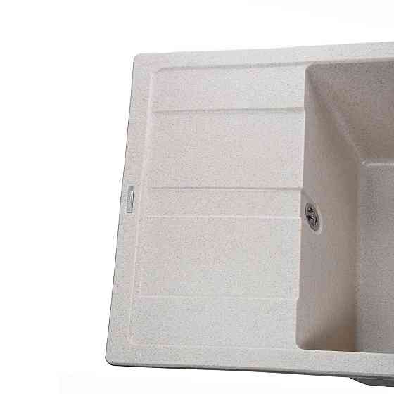 Гранітна мийка Globus Lux ONE піщаний 650х500 мм-А0004 Київ