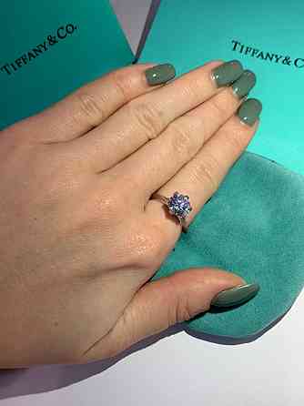 Кольцо Тиффани Tiffany, серебро 925 пробы / упаковано в мешочек Тиффани Одесса