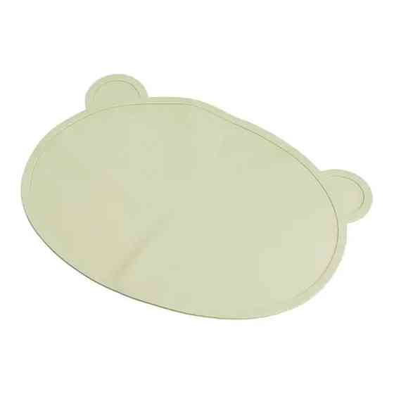 Дитячий набір силіконового посуду 7 предметів Зелений HP34546G Коломия