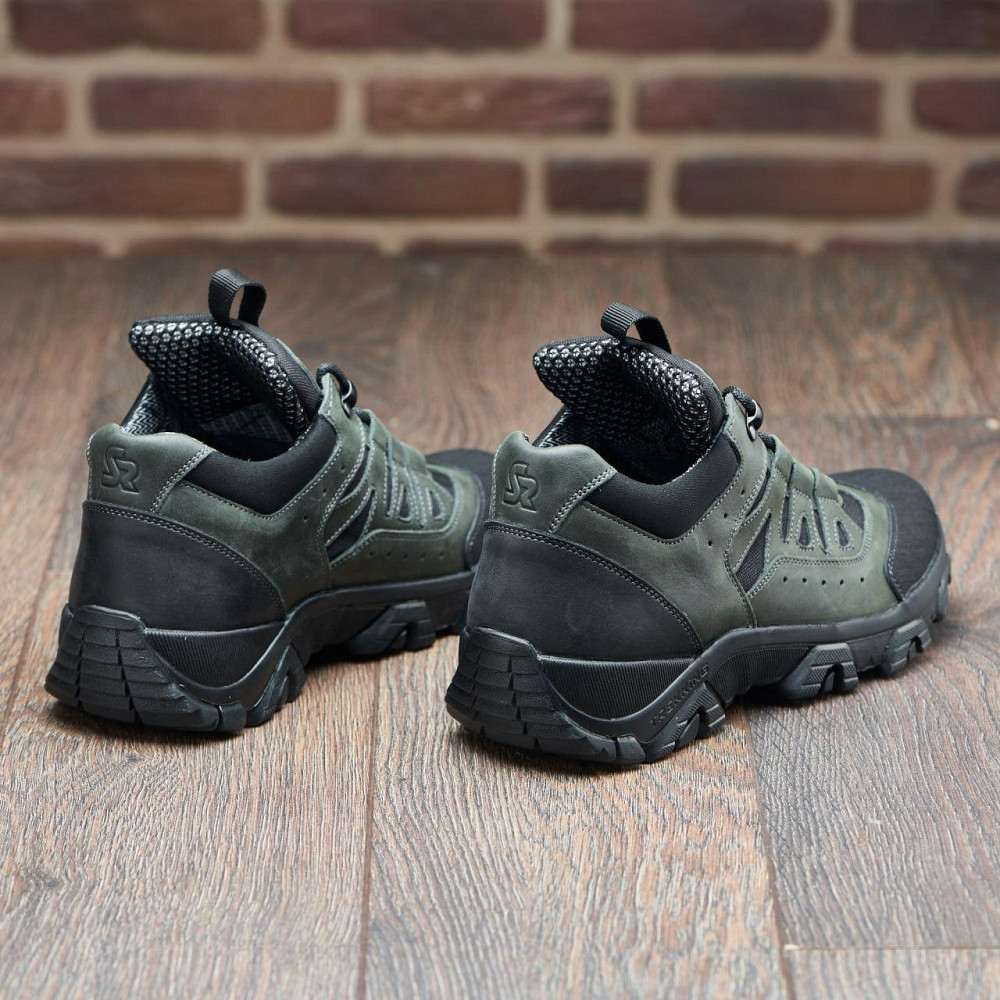 Тактичні кросівки шкіра з кордурою. хакі.11-01 46 (30,5) Харків - фото 10