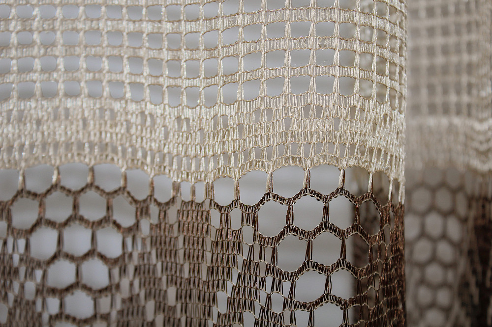 Тюль сітка висотою 1,5м "Juli" колір кавовий з венге 613т Київ - фото 4