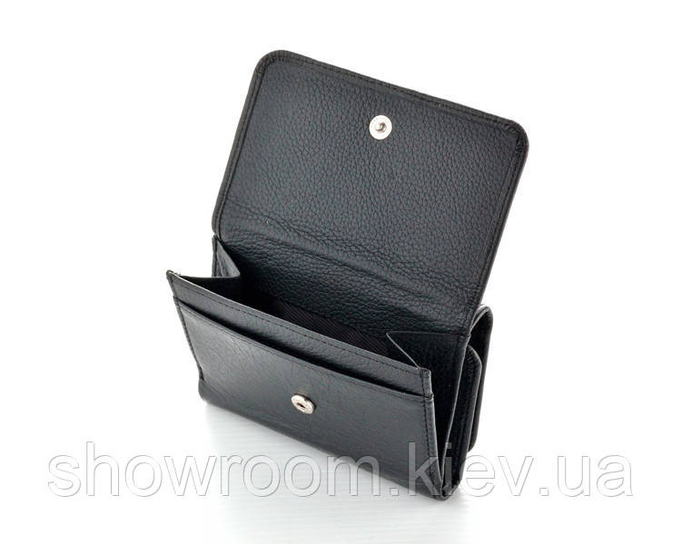 Жіночий шкіряний гаманець (4031) чорний Київ - фото 4