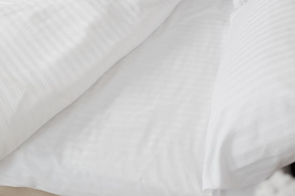 Тканина сатин страйп біла смужка 2 см ширина 240 см (56860537) Чернівці - фото 2