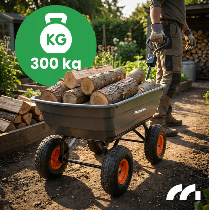 Тележка садовая 75л 300кг Maltec (Польша) Киев - изображение 14