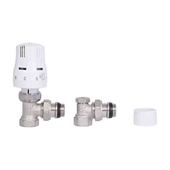 Термостатичний набір Thermo Alliance Standart кутовий 1/2" TAS352W15 Київ