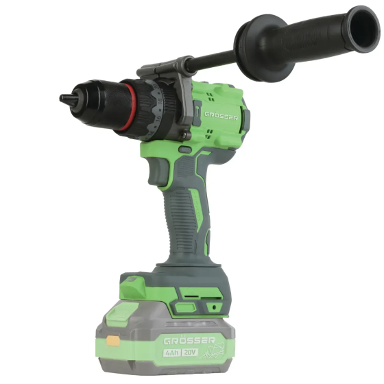 Шуруповерт акумуляторний Grosser GCD 161KBT (акум 20V 4Ah) Київ