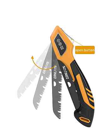 Складна пилка по дереву Folding Saw S250. Складна ножівка для дерева. Компактна пилка Київ