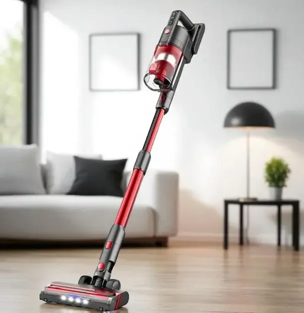 Вертикальный аккумуляторный пылесос Rainberg 2500 Вт беспроводной, для уборки, дома Коломыя - изображение 1