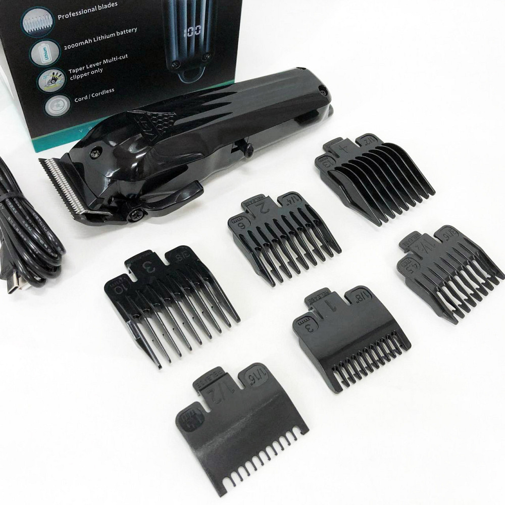 Професійна машинка для стрижки волосся в салон VGR V-282 Машинка для стрижки короткої IW-92 Львів - фото 3