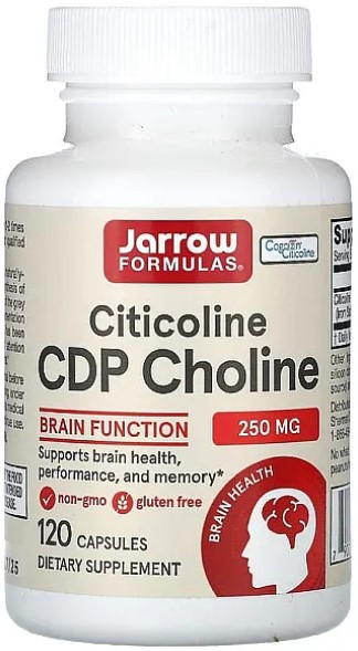 Цитиколин Jarrow Formulas Citicoline 250 мг 120 капсул Киев - изображение 1