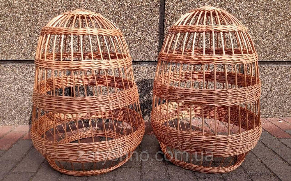 Бра з лози в кафе плетена Київ - фото 2