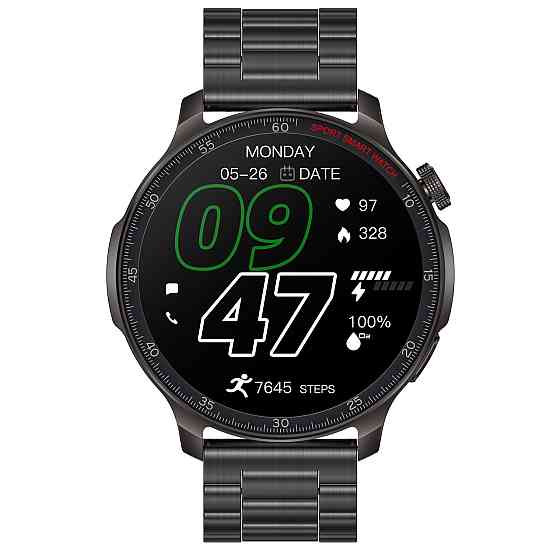 Розумний смарт-годинник Smart Colorado Nylon Black (2 ремінці) Київ