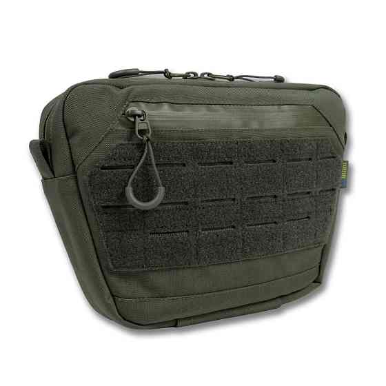 Сумка-напашник XL Kiborg GU Cordura Khaki. Сумка напашник олива с велкро панелью Киев