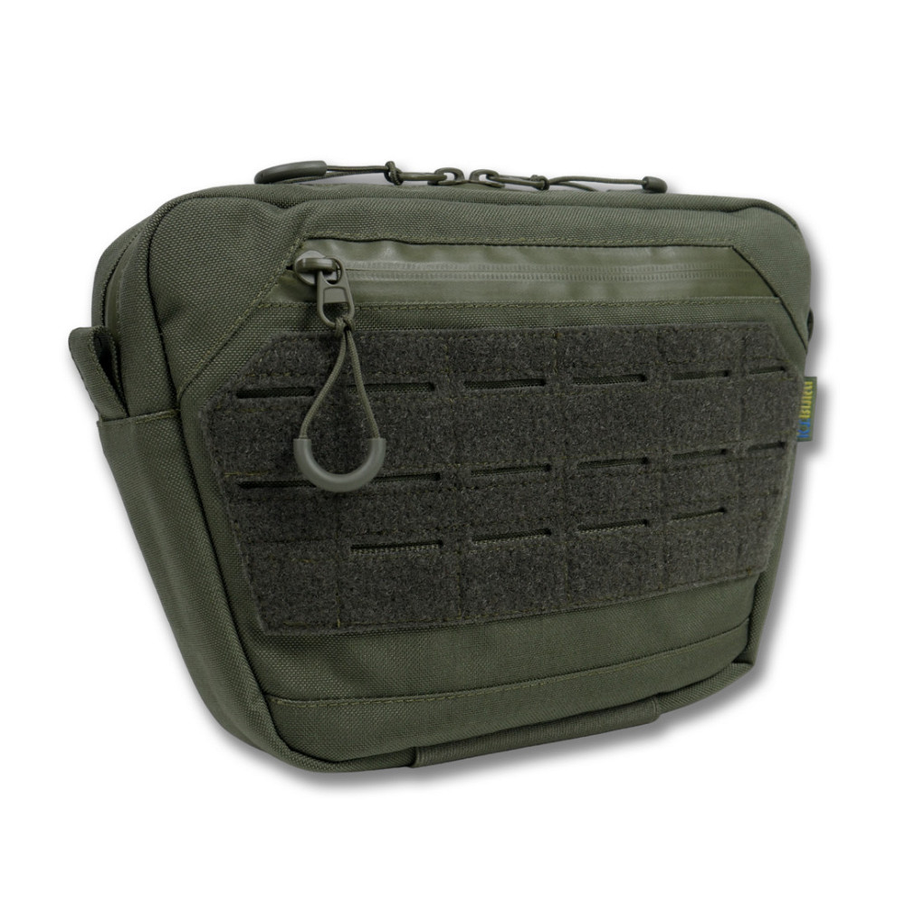 Сумка-напашник XL Kiborg GU Cordura Khaki. Сумка напашник олива с велкро панелью Киев - изображение 2