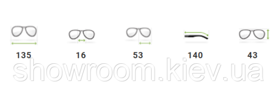 Чоловічі сонцезахисні окуляри з поляризацією Ray ban (69060) синій Київ