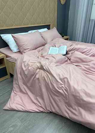 Комплект постельного белья, Decorator SOFTY UNO Peach Whip Евро 200х215 Пудровый (88-082) Киев