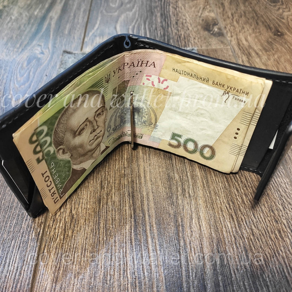 Компактний затиск для грошей на магнітах ручної роботи Grande Pelle Soldi Київ - фото 7