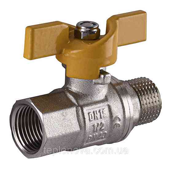 Кран шаровый прямой SELBA 1/2″ НВ ЖБ SL1508 Черновцы