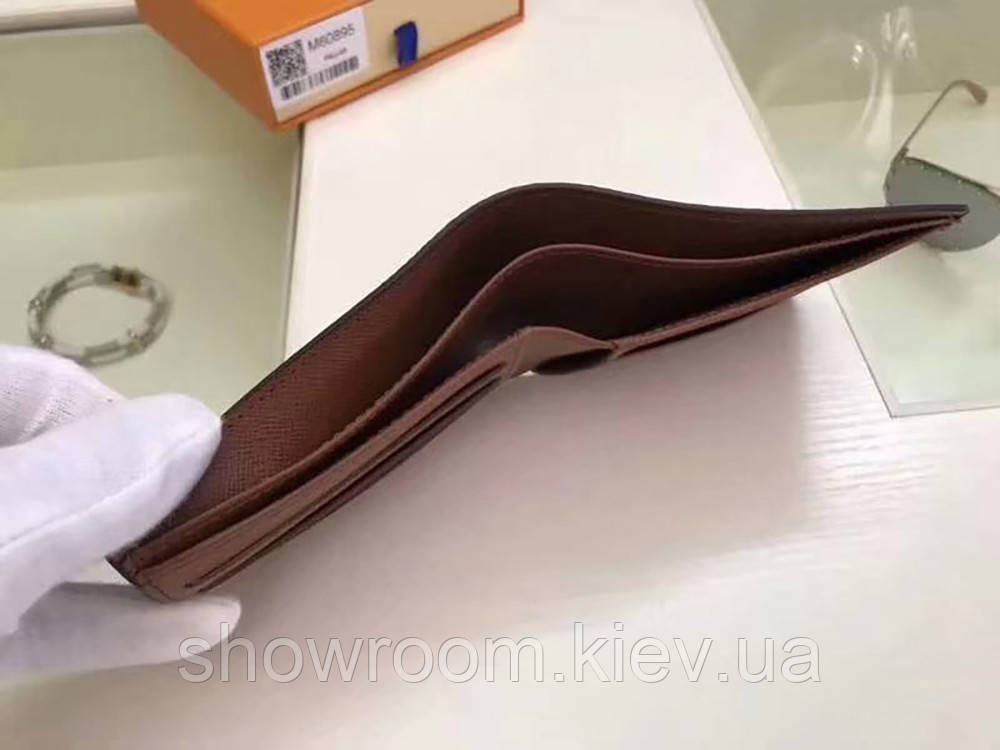 Чоловіче брендове портмоне (60895-2) Lux подарункова упаковка Київ - фото 13