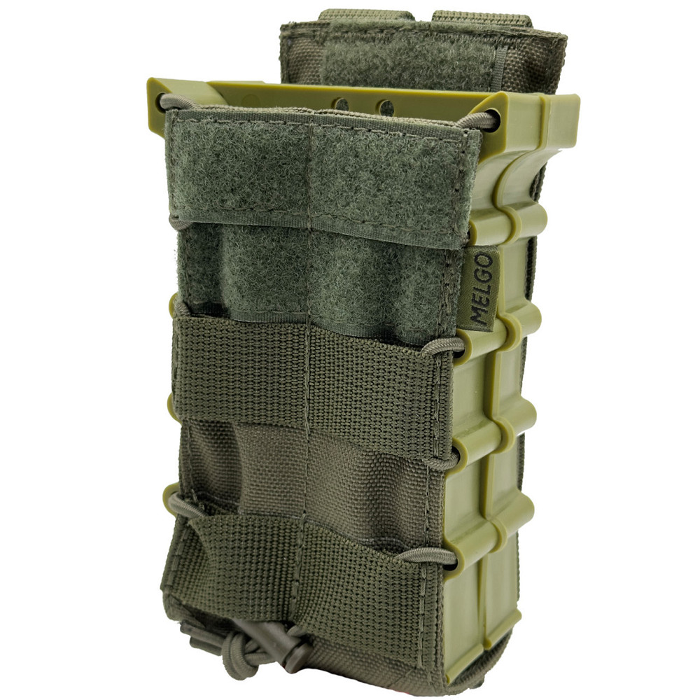Підсумок під 2 магазини корпусний відкритий   Олива, Cordura 1000 D PU Киев - изображение 1