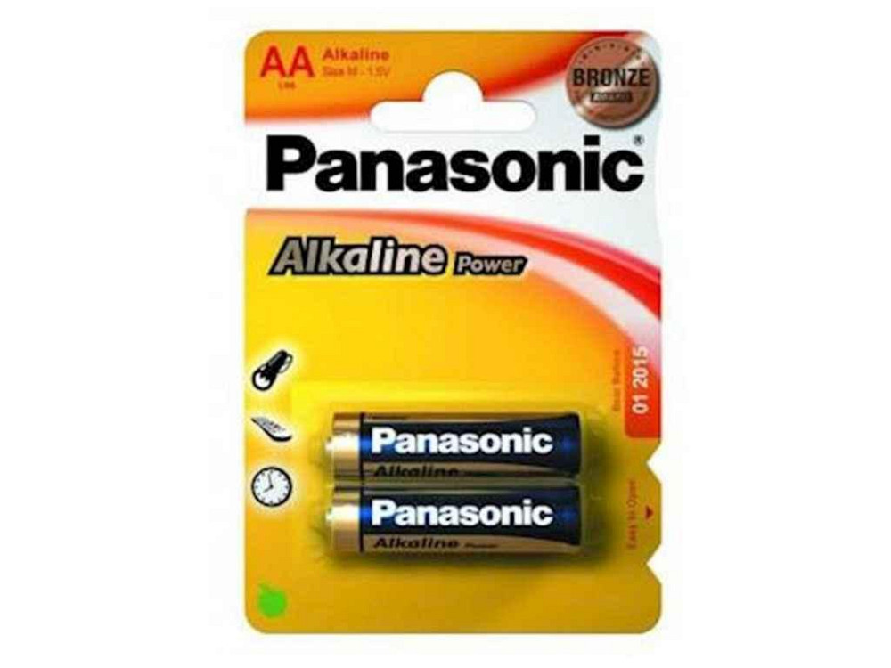 Батарейка LR06 Alkaline Power(Bronze) 1x2 шт. ТМ PANASONIC   Solmir Киев - изображение 1