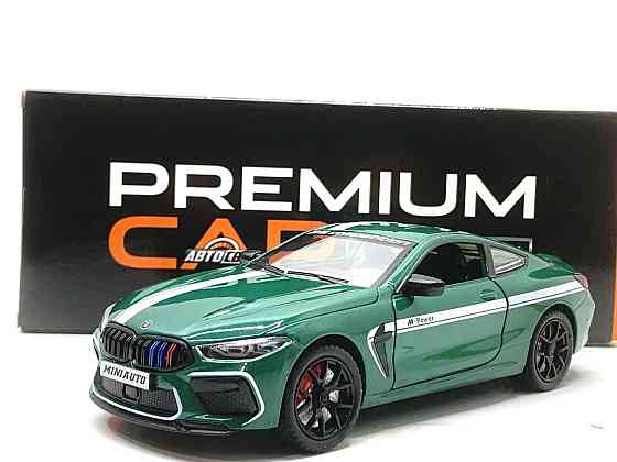 Машина Автосвіт BMW M8 інерційна відчиняються двері капот багажник 20 см Зелена (AP-2056) Чернигов
