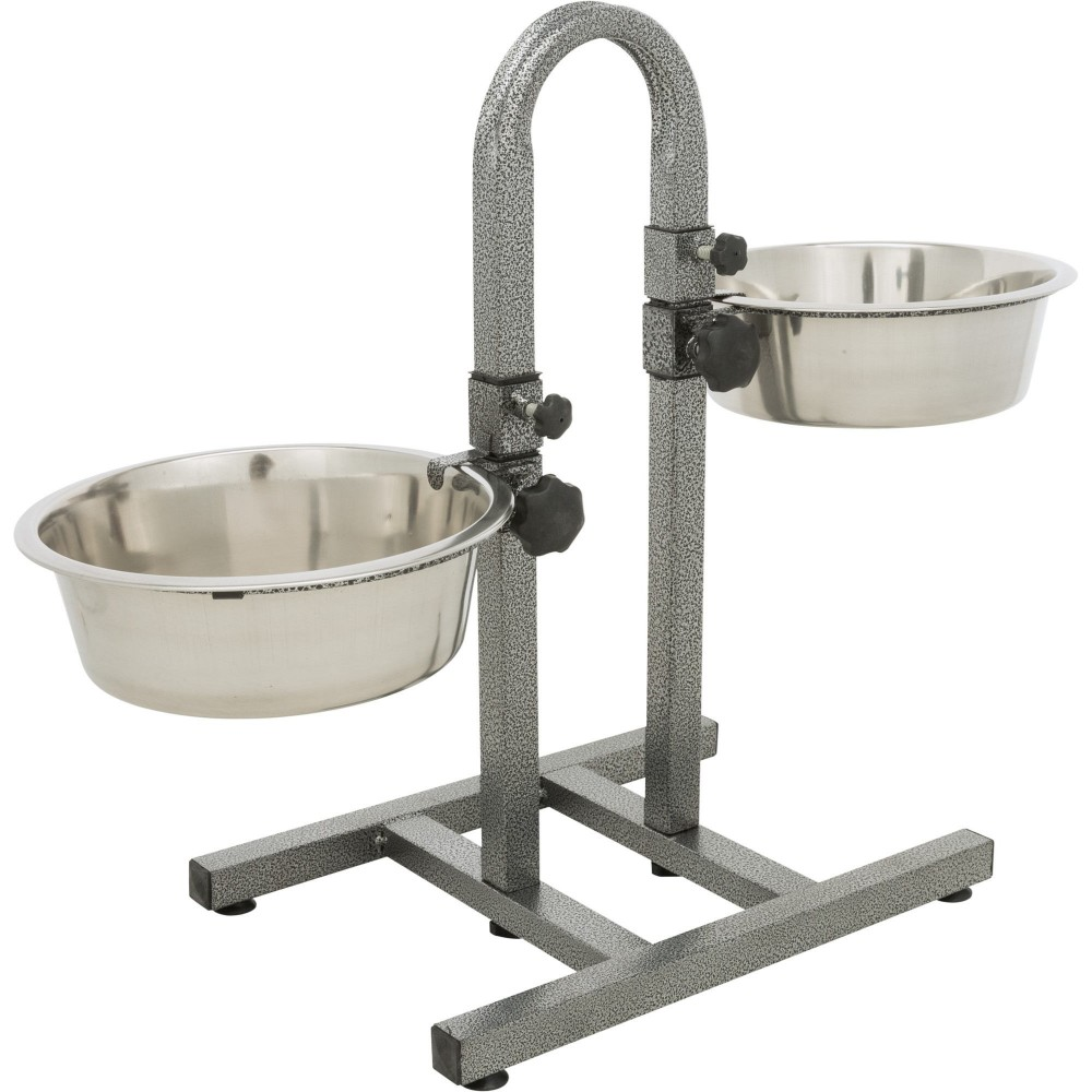 Миски на підставці для собак та кішок Trixie (Тріксі) h:43 см 2х2.8 л d:24 см Запоріжжя - фото 1