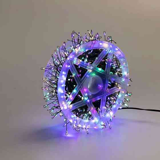 Гірлянда "Роса" 30м, хвойна, 640 LED, мультиколор Київ