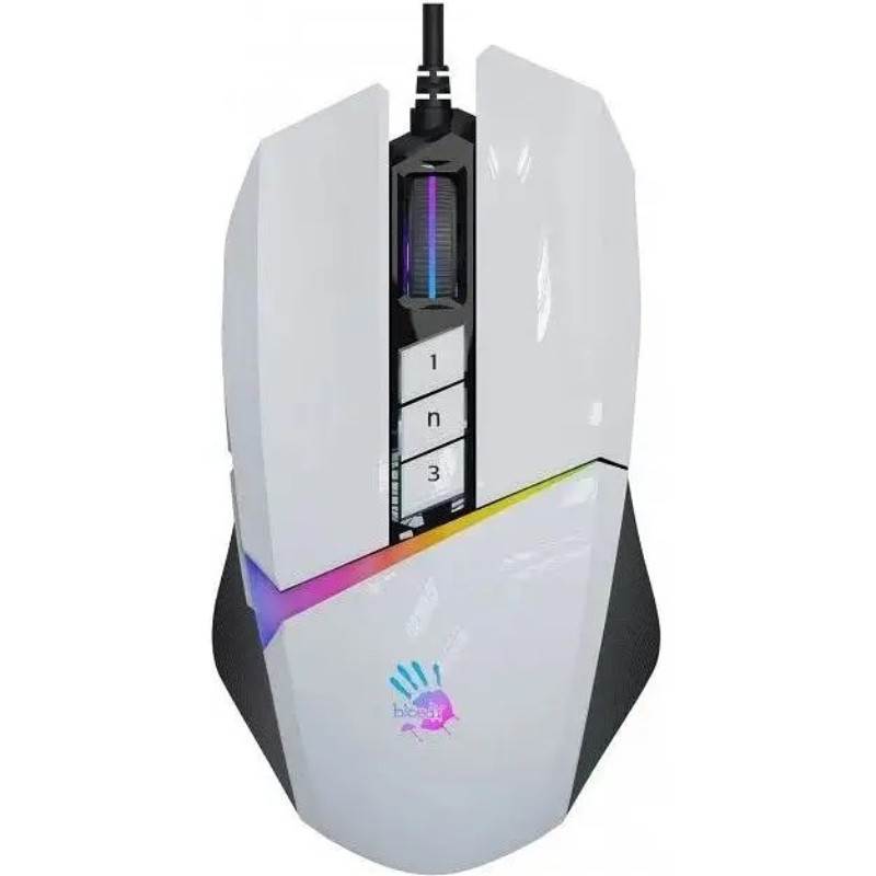 Миша A4Tech Bloody W60 Max Panda White Білий Харьков - изображение 7