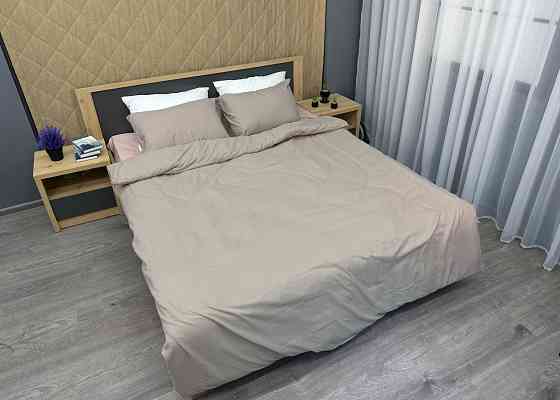 Комплект постельного белья, Decorator Rose Smoke - Pumice Stone Полуторный 145х215 Тауп с пудровым (88-071) Киев