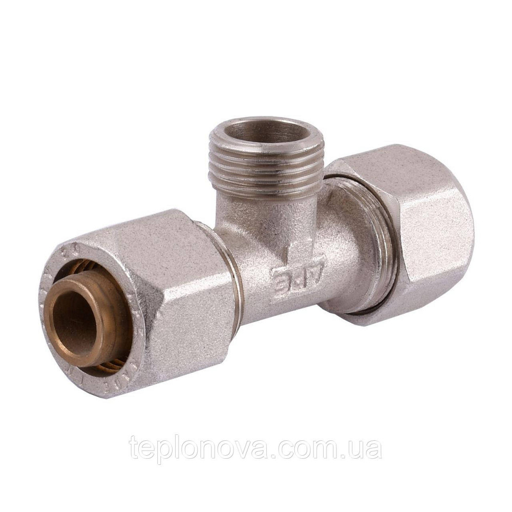 Тройник с наружной резьбой APE 733 L 20х1/2″x20 ITALY Черновцы - изображение 3