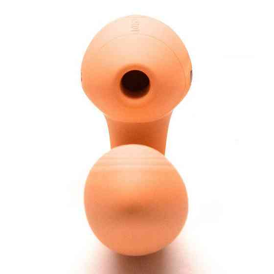 Вакуумний вібратор KISTOY Tina Mini Orange, вагінально-кліторальний Sex Aura Київ