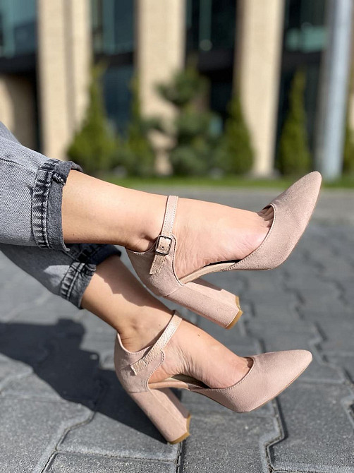 Nivelle Босоніжки жіночі NIVELLE 1910/9535-9544 пудра (літо, замша натуральна) (3720) Коломия - фото 2