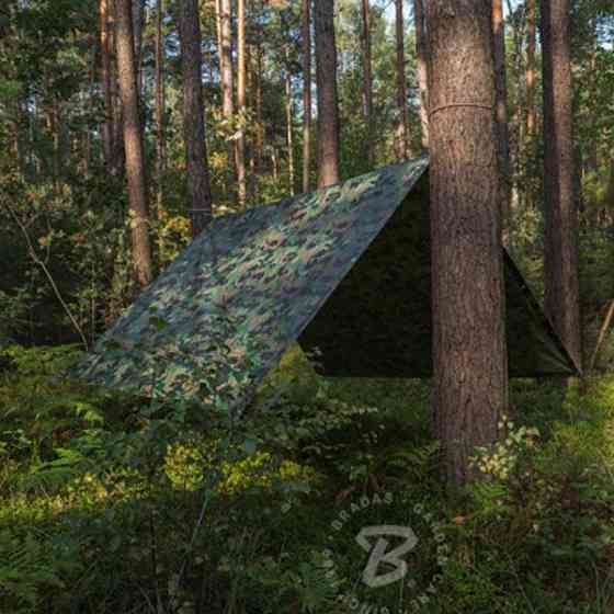 Тент камуфляж 6х12м, 90 г/м² Bradas, Польша Киев