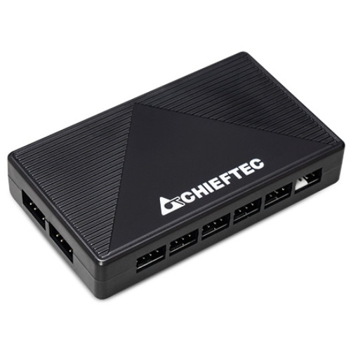 Корпус Chieftec HUNTER 3 GS-03B-OP 4x120mm A-RGB, USB-C, E-ATX, без БЖ, Black Вінниця - фото 9