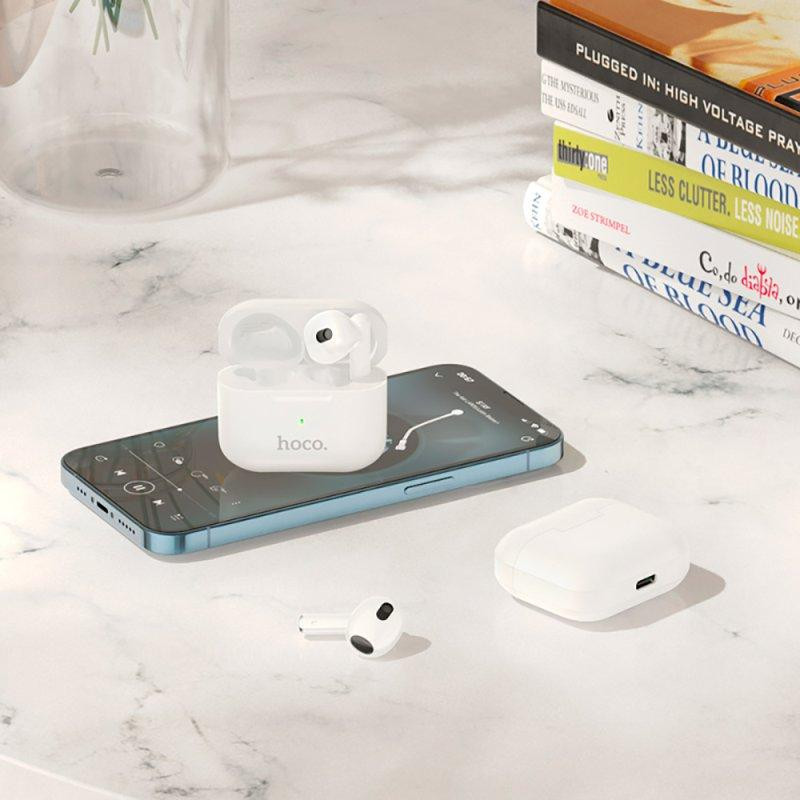 Беспроводные наушники HOCO EW30 Intelligent true wireless BT headset White Одесса - изображение 7