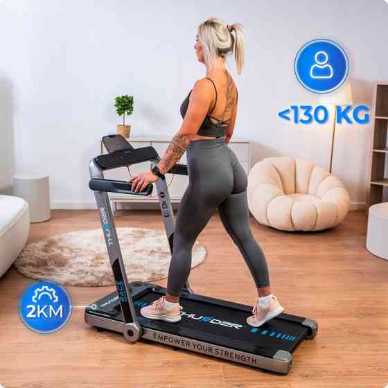 Беговая дорожка электрическая THUNDER RACE-SILVER Киев