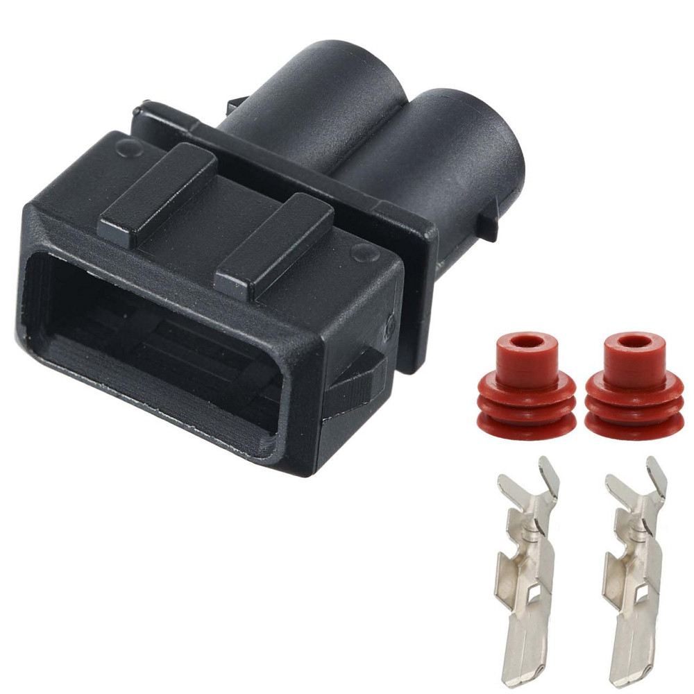 Роз'єм конектор 2-кон., Вентил, Охлаждения Радіатора, 357972782, VAG Германия, Франция, Audi, Bugatti, Porsche, Seat, Skoda, VW Київ - фото 1