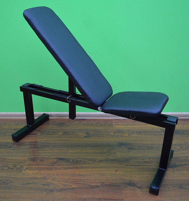 Лавка для жиму регульована універсальна Стійки, лавки для жиму і присідань без стійок Київ - фото 1