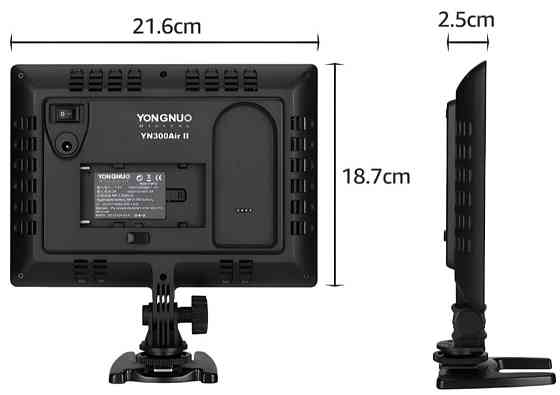 Постоянное LED Свет : YonGnuo YN-300 Air II RGB (3200-5500K) Киев