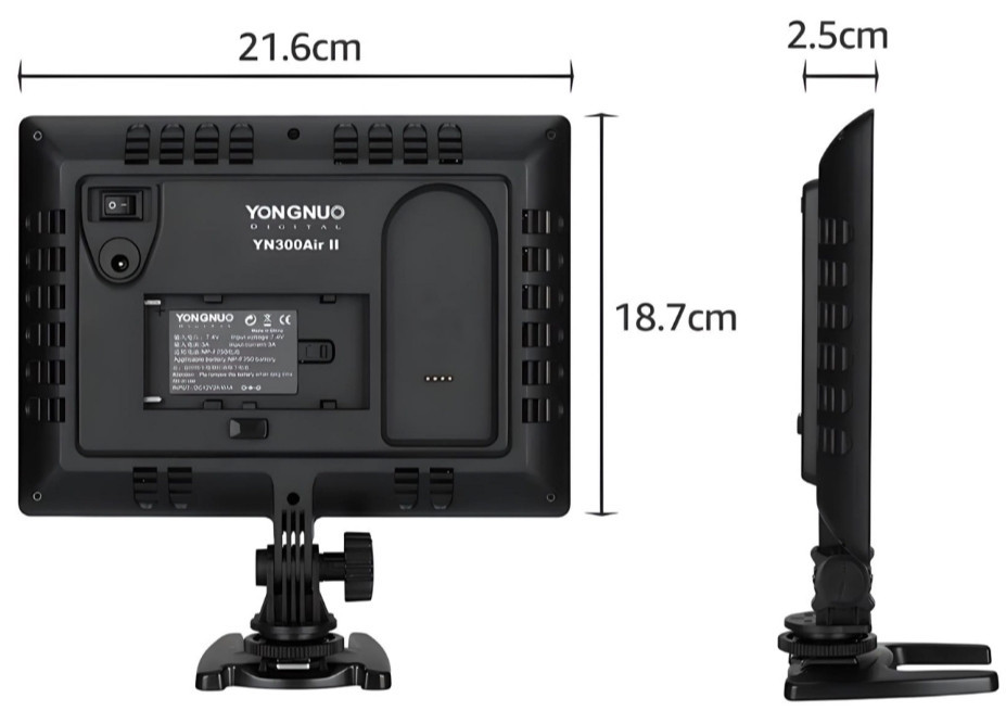 Постоянное LED Свет : YonGnuo YN-300 Air II RGB (3200-5500K) Киев - изображение 3