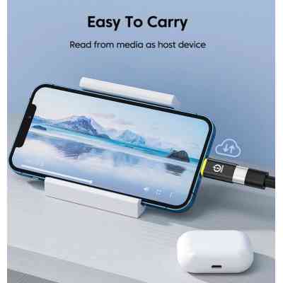 Переходник USB-C F to Lightning M 30W black XoKo (AC-033) Винница