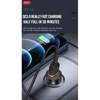 Зарядний пристрій XO USB QC3.0 black (CC39-BK) Вінниця