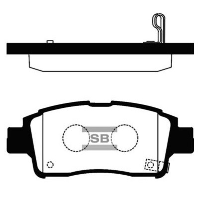 Тормозные колодки HI-Q SP1230 Винница - изображение 1